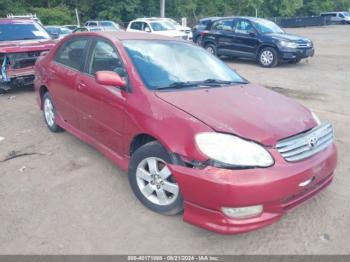  Salvage Toyota Corolla