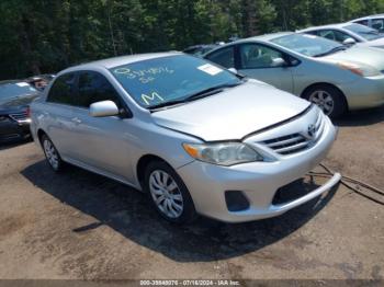  Salvage Toyota Corolla