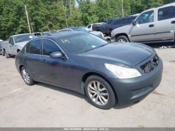  Salvage INFINITI G35x