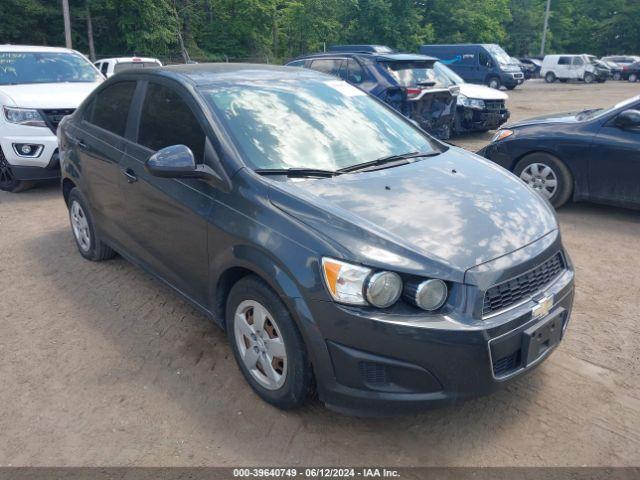  Salvage Chevrolet Sonic