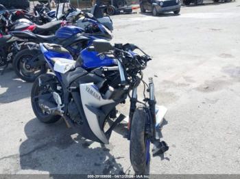  Salvage Yamaha Yzfr3