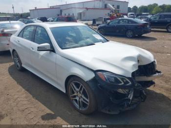  Salvage Mercedes-Benz E-Class