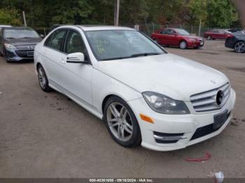  Salvage Mercedes-Benz C-Class