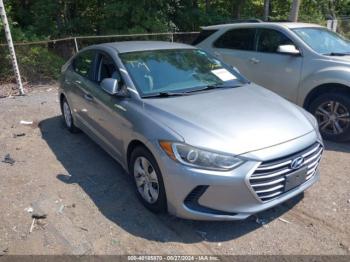  Salvage Hyundai ELANTRA