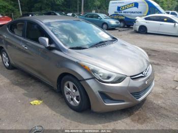  Salvage Hyundai ELANTRA