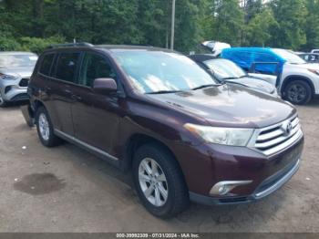  Salvage Toyota Highlander