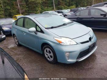  Salvage Toyota Prius