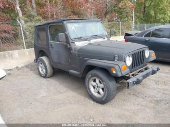  Salvage Jeep Wrangler