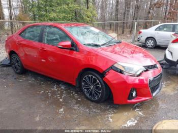  Salvage Toyota Corolla