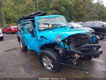  Salvage Jeep Wrangler