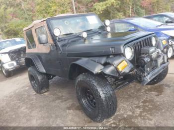  Salvage Jeep Wrangler