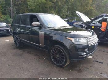  Salvage Land Rover Range Rover