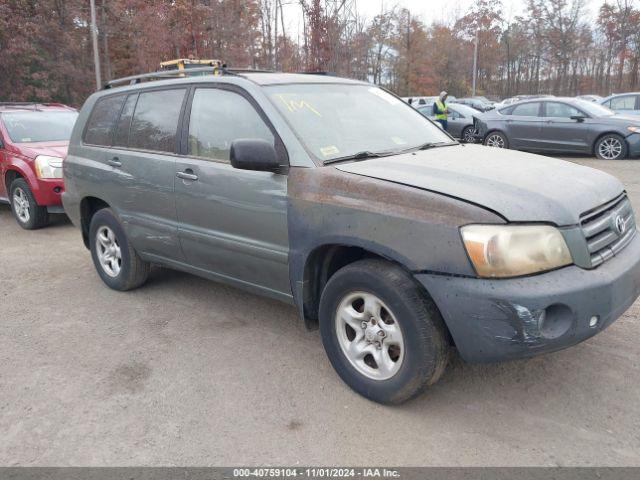  Salvage Toyota Highlander