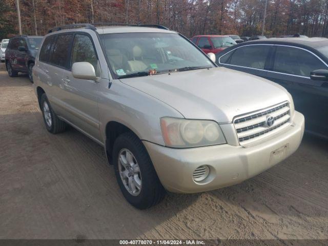  Salvage Toyota Highlander