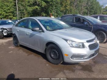  Salvage Chevrolet Cruze