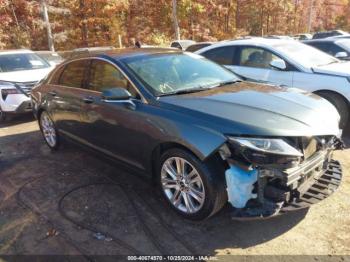  Salvage Lincoln MKZ Hybrid