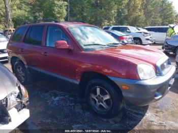  Salvage Hyundai SANTA FE