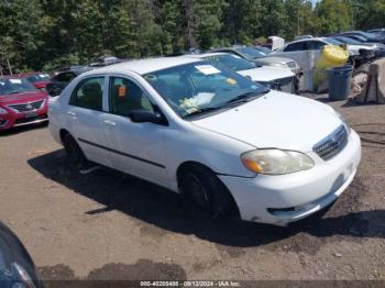  Salvage Toyota Corolla