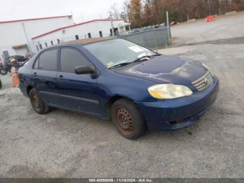  Salvage Toyota Corolla