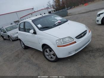  Salvage Chevrolet Aveo 5