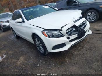  Salvage Mercedes-Benz C-Class