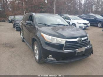  Salvage Toyota Highlander