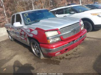  Salvage Chevrolet Silverado 1500