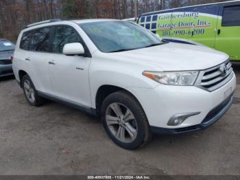  Salvage Toyota Highlander