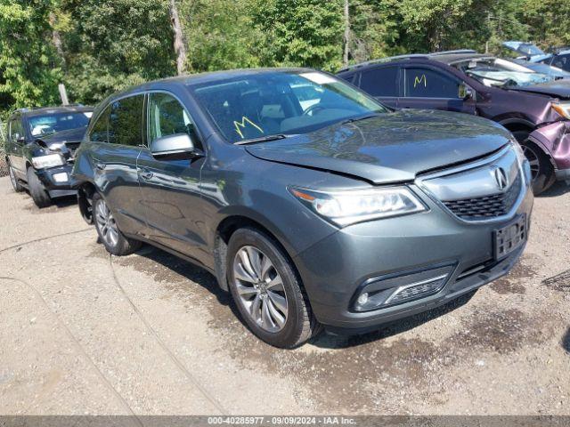  Salvage Acura MDX