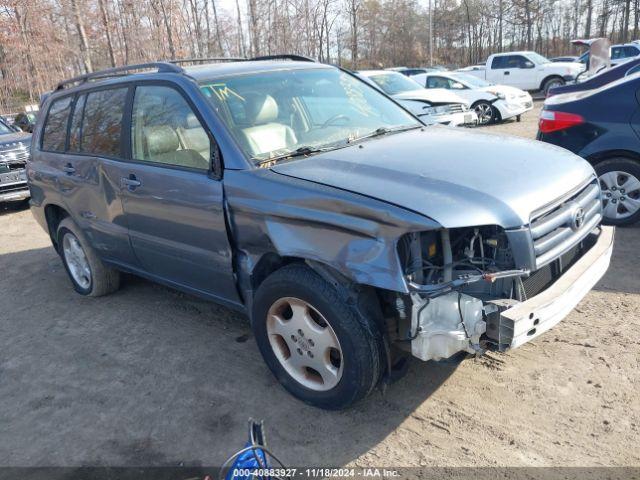  Salvage Toyota Highlander