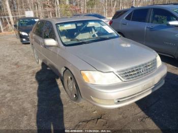  Salvage Toyota Avalon