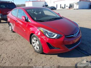  Salvage Hyundai ELANTRA