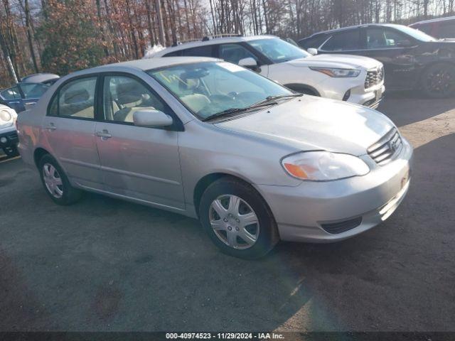  Salvage Toyota Corolla