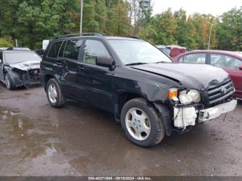  Salvage Toyota Highlander