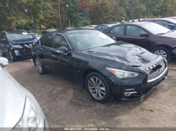  Salvage INFINITI Q50