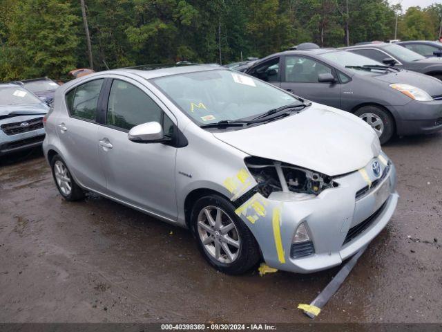  Salvage Toyota Prius c