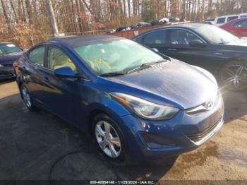  Salvage Hyundai ELANTRA