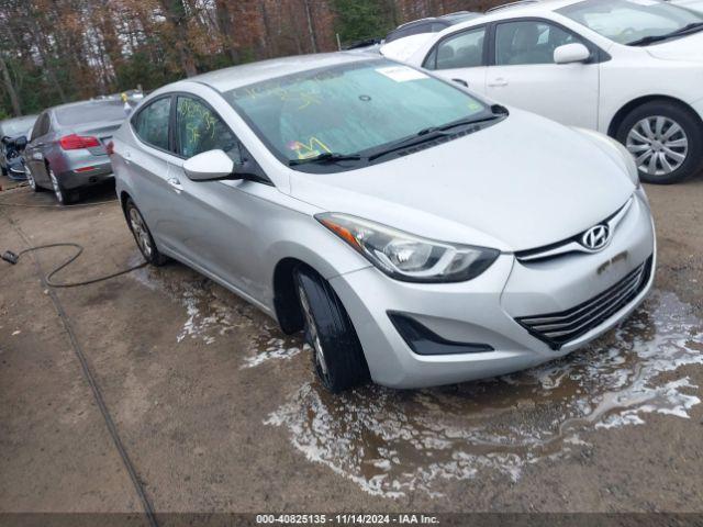  Salvage Hyundai ELANTRA