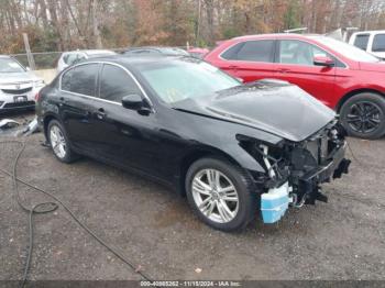  Salvage INFINITI G37x