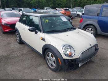  Salvage MINI Cooper