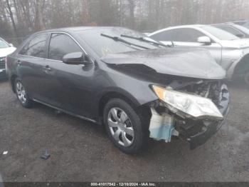  Salvage Toyota Camry