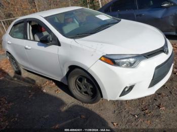  Salvage Toyota Corolla