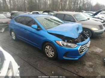  Salvage Hyundai ELANTRA