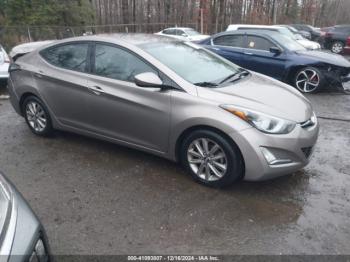  Salvage Hyundai ELANTRA