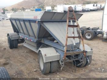  Salvage American Carrier Bottom Dump Trailer