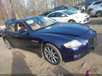  Salvage Maserati Quattroporte