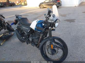  Salvage Royal Enfield Motors Himalayan