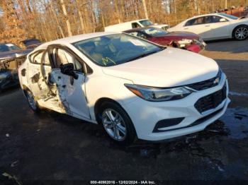  Salvage Chevrolet Cruze