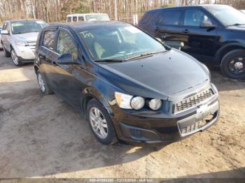  Salvage Chevrolet Sonic