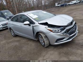  Salvage Chevrolet Cruze